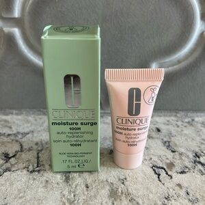 4/$14 Clinique Moisture Surge 100H Auto-Replenishing Hydrator, Travel Size, New